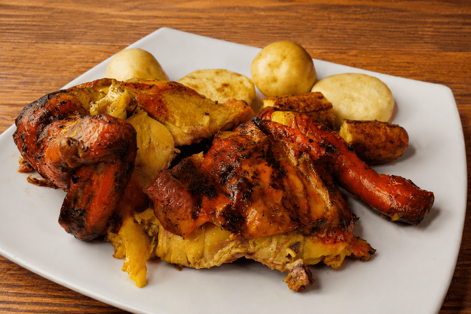 Medio Pollo Asado